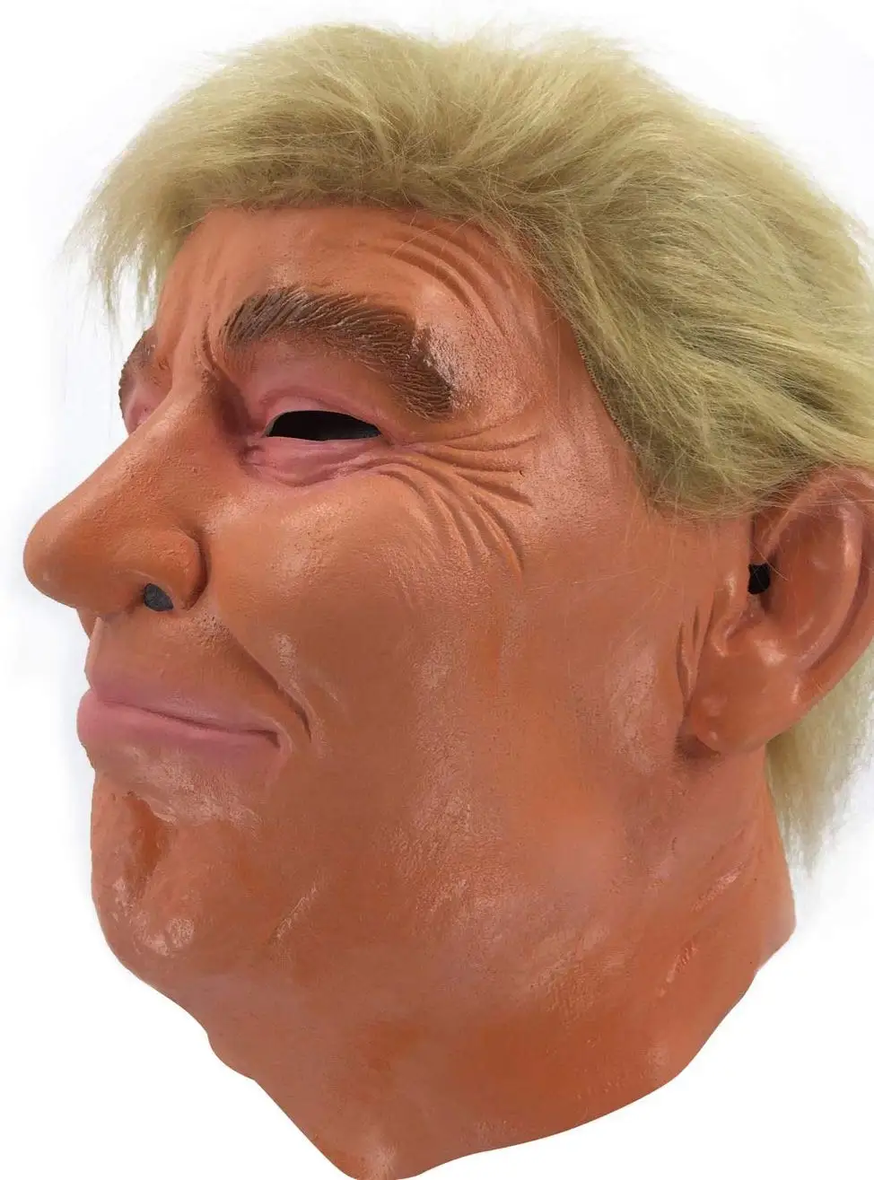 Реалистичная маска Дональда Трампа, латексная маска знаменитостей, костюм на Хэллоуин, маскарадный костюм для вечеринки