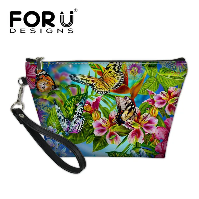 FORUDESIGNS, косметички для женщин, 3D, красивая бабочка, узор, карандаш, ручка, чехол, косметичка, на молнии, сумка, для детей, девочек, сумки для хранения - Цвет: HMD1503Z8