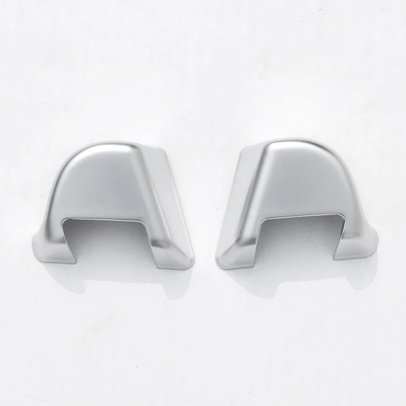 

For Land Rover Range Rover Sport 2014 2015 2016 2017 Car Styling Matte Chrome Safety Belt Cover Button Trim Sticker Accessories