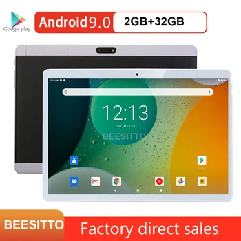 

10 inch Original 3G Phone Call SIM card Android 9.0 5.0MP CE Brand WiFi FM Tablet pc 2GB+32GB Android 9.0 Tablet Pc + Gifts
