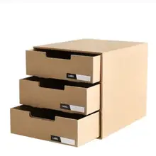 Ящик для хранения офисная папка коробка для хранения многослойная бумага качество хранения крафт-бумага Наслаждайтесь DIY удовольствие