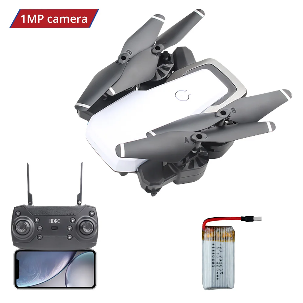 JC-RC-6-1MP-WH AHOHA RC Quadcopter Remote Controll Camera Drone With HD Camera FPV WIFI 720P/1080P Foldable Mini Altitude Hold Helicopter Toys - Цвет: JC-RC-6-1MP-WH
