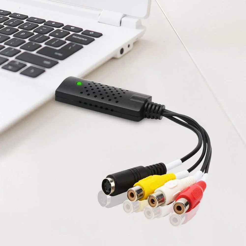 ALLOYSEED 1 канал USB 2 0 Видеокарта VCR VHS ТВ в DVD DVR цифровой преобразователь NTSC PAL видео