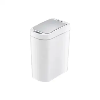 

7L Home Office Dustbin Automatic Sensor Trash Can Inductive Plastic Garbage Waste Bin Smart Rubbish Storage