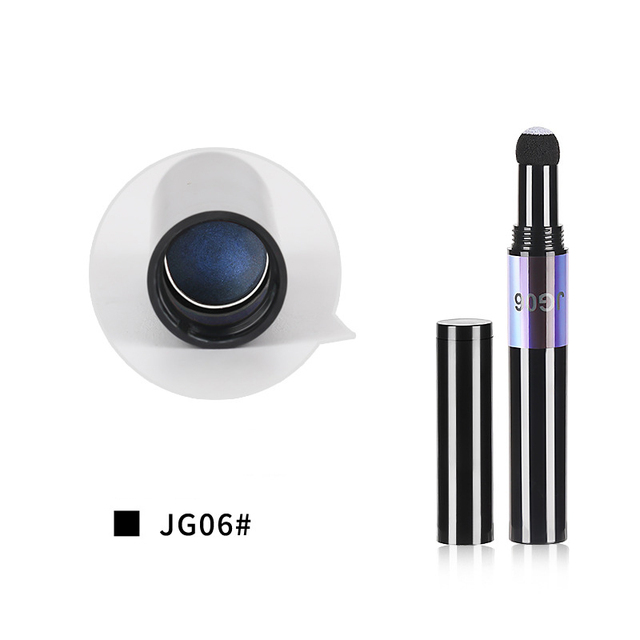 Double Color Fluorescent Nail Dipping Powder Pencil Cushion Polish Nail Art DIY Glow Effet Party Pigment Eye Shadow Use