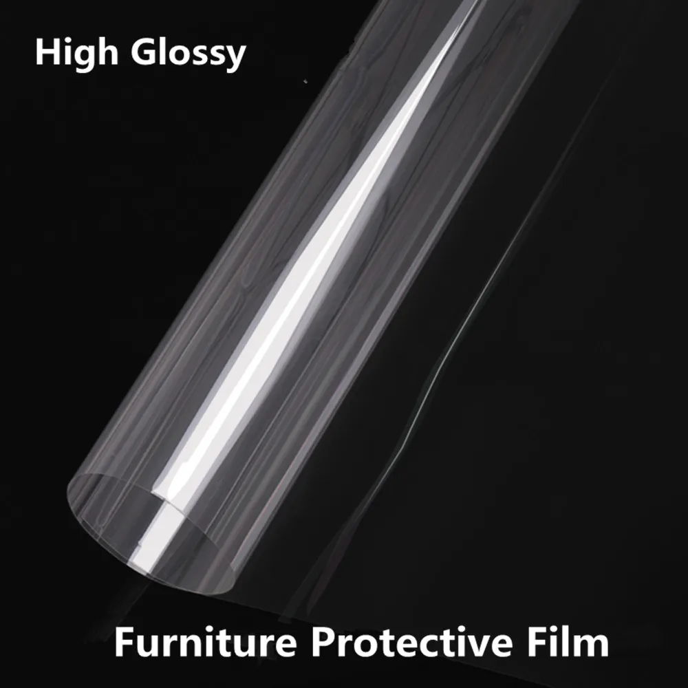 

HOHOFILM 152cmx50cm 8MIL Furniture Vinyl Table Protective Film Scratch proof Kitchen Sticker High Quality Removable