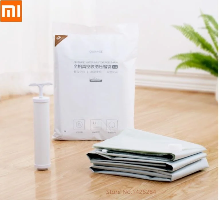 Origianl vacuum storage bag Compression Double leak proof quilt clothes Blanket Packing for home travel | Электроника