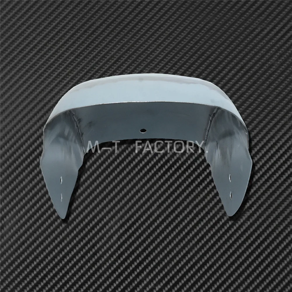 Мотоцикл DIY неокрашенное заднее крыло сталь Брызговики для Harley Sportster XL 48 72 1200 883 Кафе Гонщик Поплавок