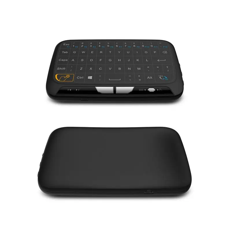 Аккумуляторная Клавиатура Combo Full Touch control Беспроводная клавиатура Air mouse - Цвет: JD1855B as picture