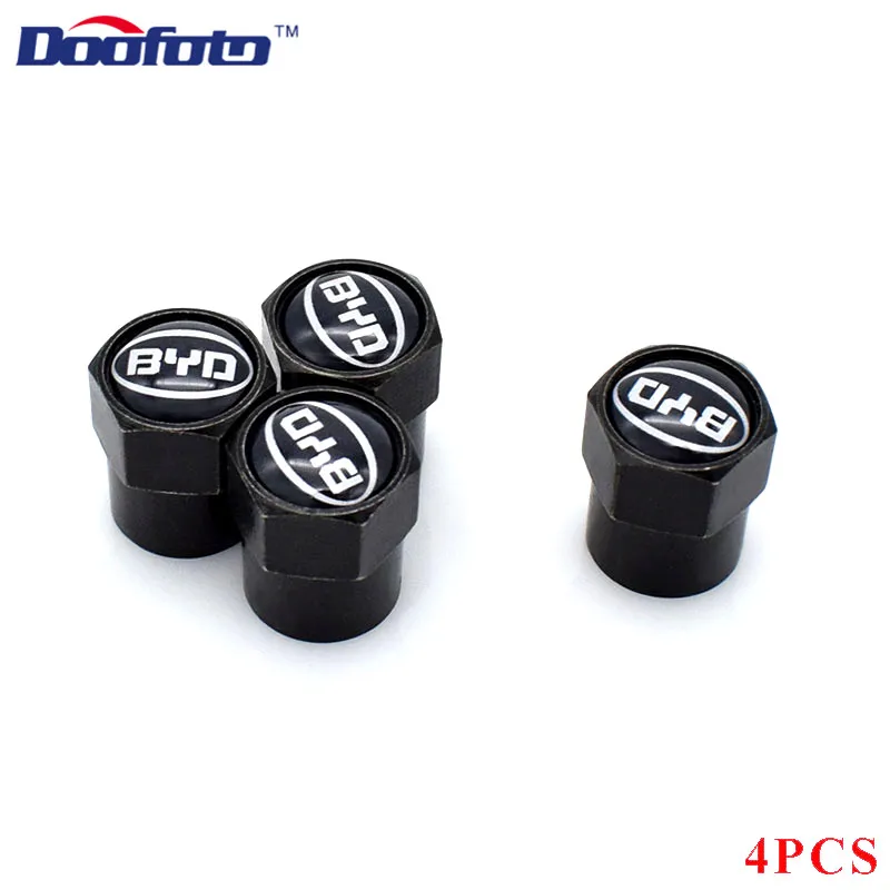 Колпачки для автомобильных клапанов Doofoto 4x защитный кожух колесных шин BYD F3 F0 S6 F3R F