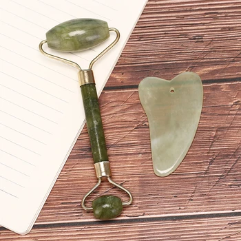 

Facial Roller Natural Jade Quartz Face Jade Stone Roller Beauty Massage Tool Face Lift Massage Tools