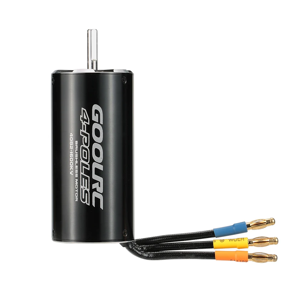 GoolRC высокая производительность 4082 1600KV 4 полюса бесщеточный Бессенсорный двигатель для 1000 мм(или выше) RC лодки