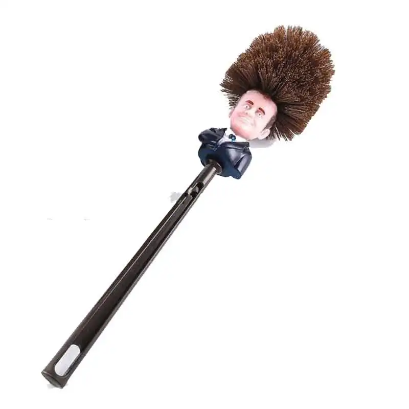 Emmanuel Macron Brosse WC Brosse de toilette France President Toilet Brush Funny - Цвет: Черный