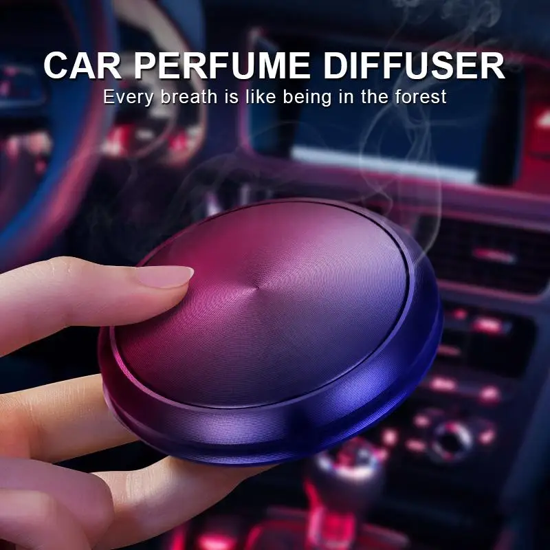 

Luxury Alloy Car Air Freshener Perfume Fragrance Auto Aroma Diffuser Aromatherapy Solid Air Outlet Dashboard Car Perfume Holder