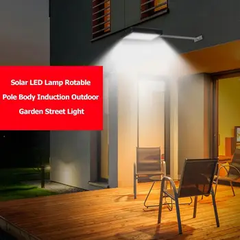 

Waterproof Solar LED Lamp Body Induction Rotary Outdoor Garden Street Wall Light Energy Saving and Environmental Protection