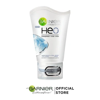 

Garnier deodorant for women "Neo, no smell", dry cream, Deodorant antiperspirant, no alcohol, protection of 48 hours, invisible, female, 40 ml