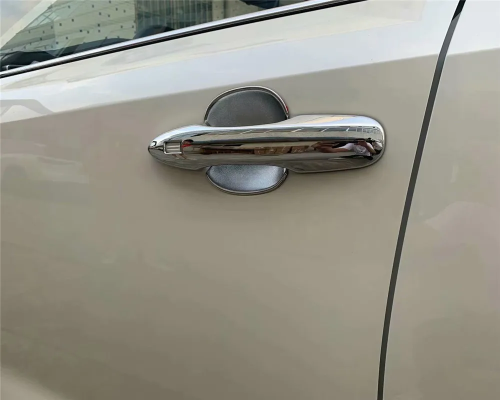 Для Toyota Corolla хэтчбек хромированная наружная дверная ручка Чаша накладка наклейка для автомобиля Стайлинг внешние аксессуары