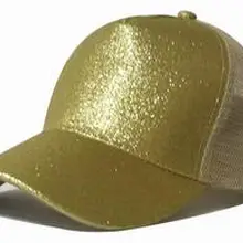 Мужские и женские кепки, флуоресцентные кепки с блестками, бейсболки с хвостиком, весенне-летние дышащие спортивные кепки n