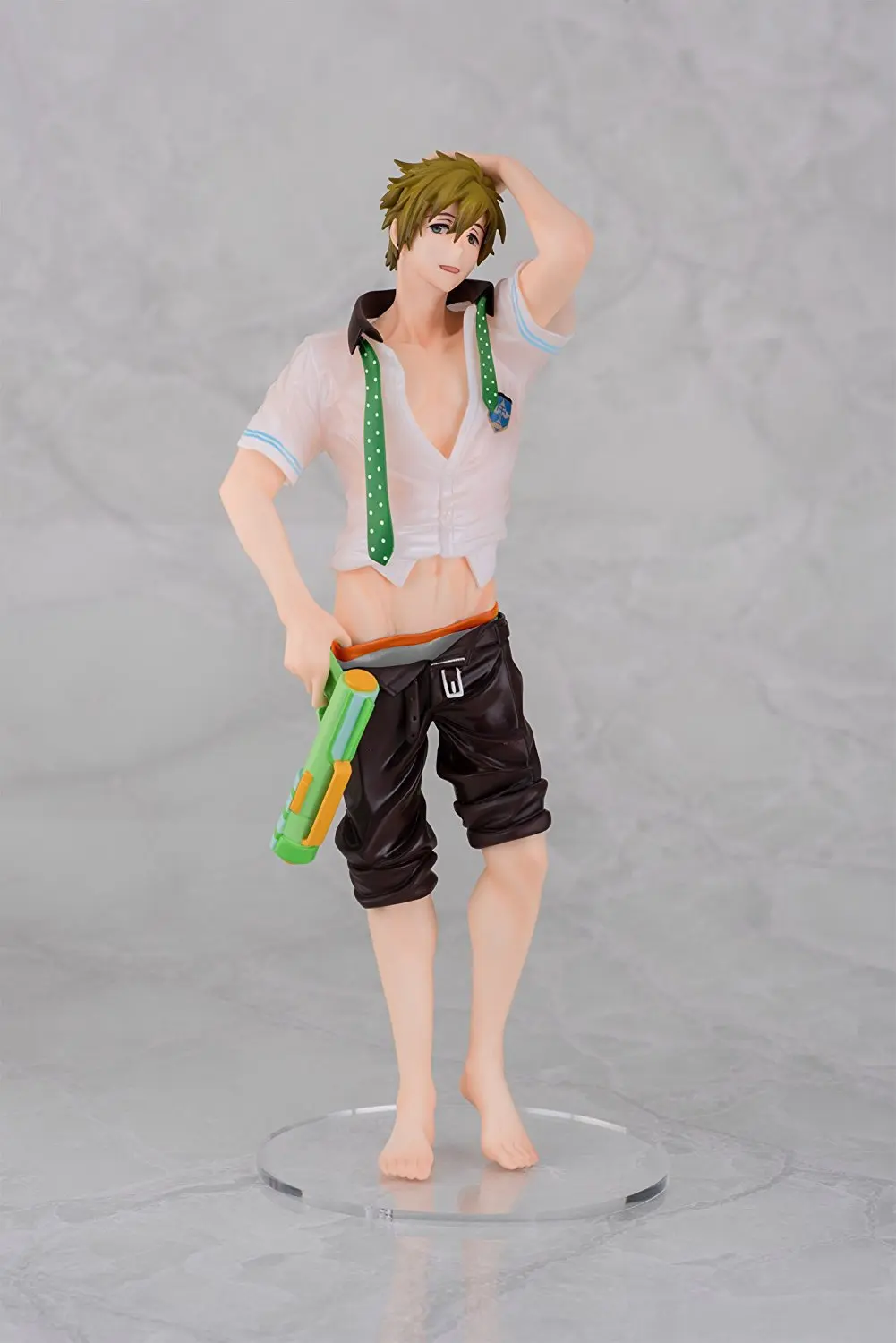 

Free! Eternal Summer Men's Swimming Department Makoto Tachibana Water Gun Ver 1/8 Garage Kit Model