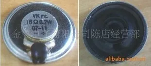 

Waterproof speaker 16R 16 ohm 16Ω 0.2W horn speaker diameter 36MM height 4.5MM