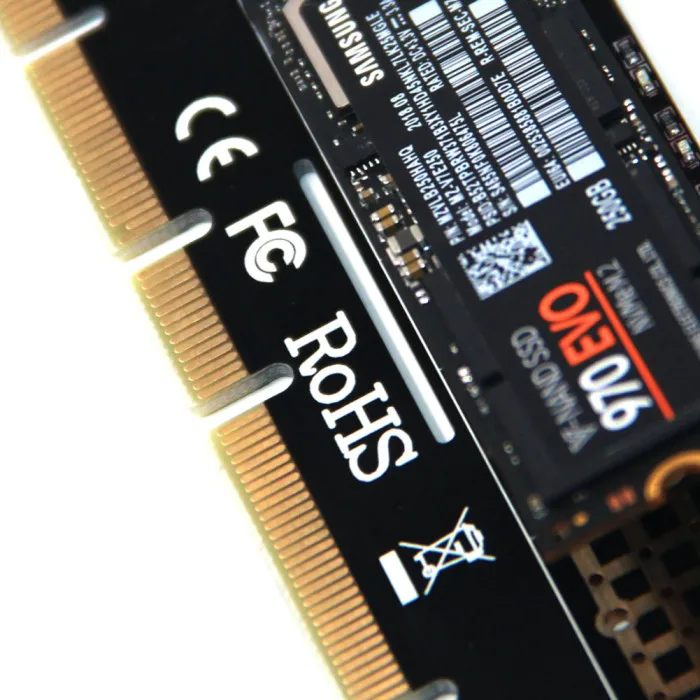 1 шт. M.2 Накопитель SSD с протоколом NVME к PCI Express 3,0X16 адаптер M ключ интерфейс карта расширения NC99