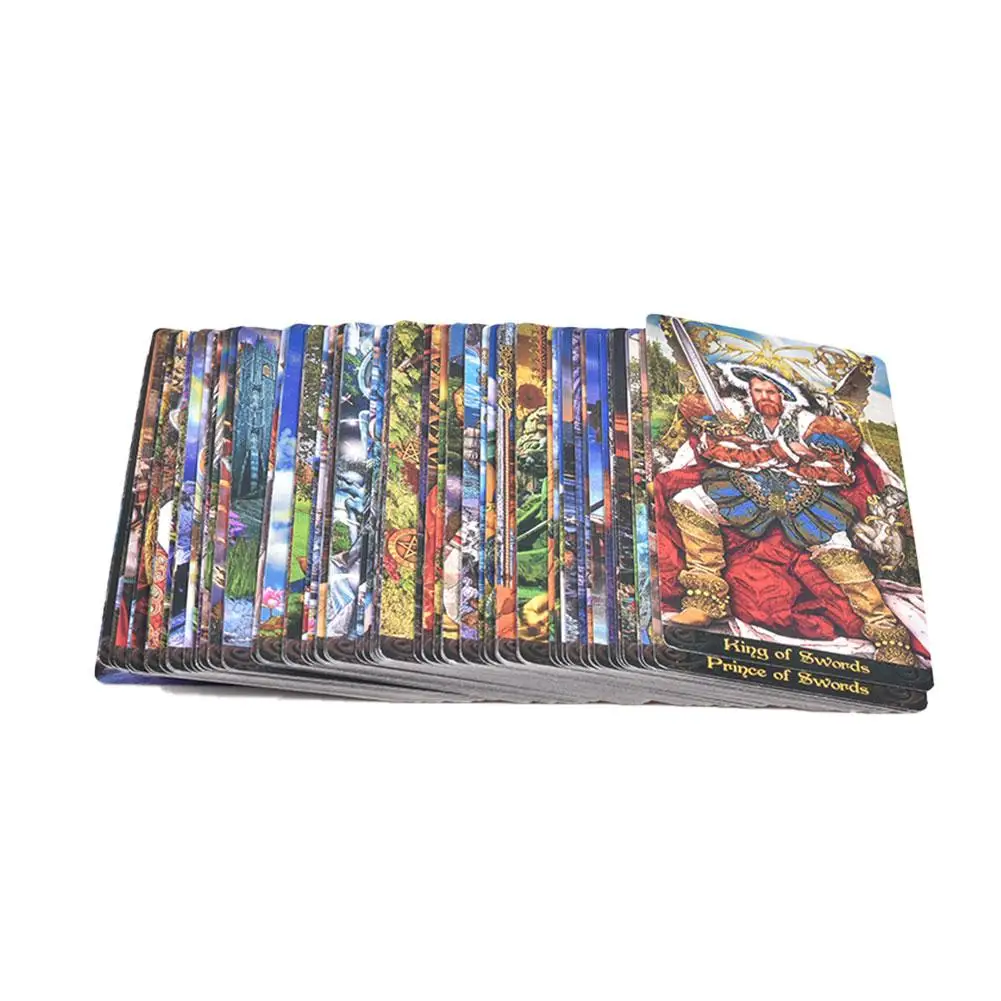 78 Pcs Tarot Illuminati Kit Tarot Cards Table Deck Games For Family Party English Playing Card Board Game Entertainment 78 Pcs Tarot Illuminati Kit Tarot Cards Table Deck Games For Family Party English Playing Card Board Game Entertainment