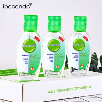 

3Pcs/Pack 50ml Non-Washing Quick Dry Hand Sanitizer Moisturizing Fragrance Free Disposable Handgel Anti-Bacterial Hand Gel
