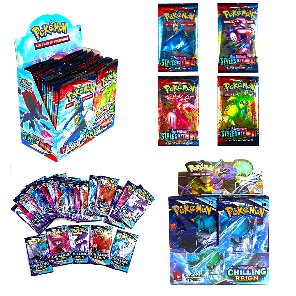 New 9pcs Takara Tomy Pokemon French Cards Table Card Game GX EX MEGA Trainer Energy Japanese Pokemon Cards Kids Birthday Gifts