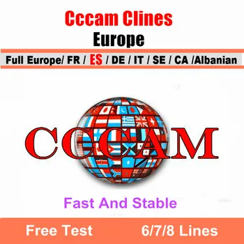 

Stable 6/7/8 Lines cccam for 1 year europe european Spain Portugal Italy Hungary cccam server Germany for Satellite TV Receiver