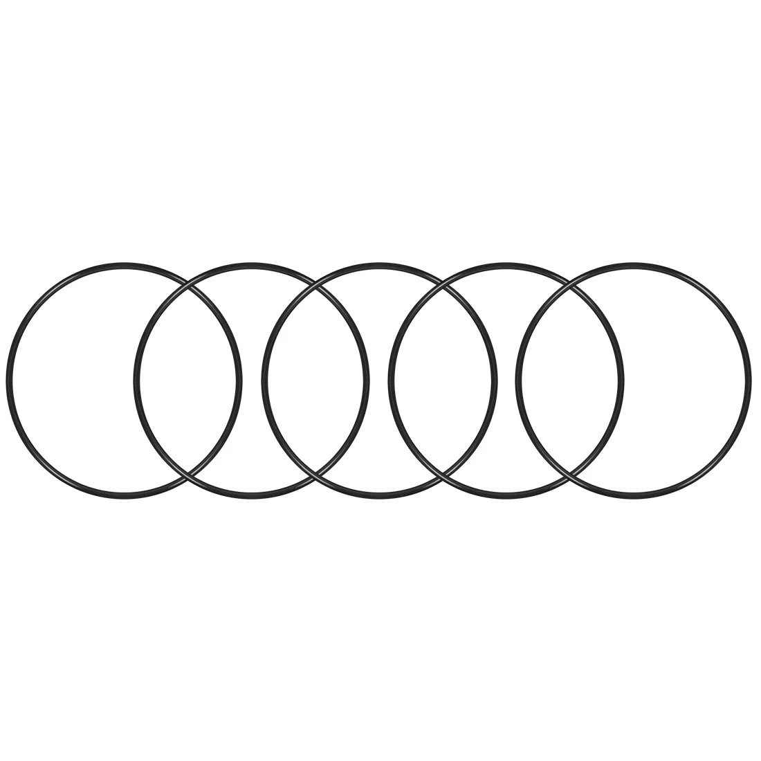 

uxcell O-Rings Nitrile Rubber 100.2mm x 105mm x 2.4mm Seal Rings Sealing Gasket 5pcs