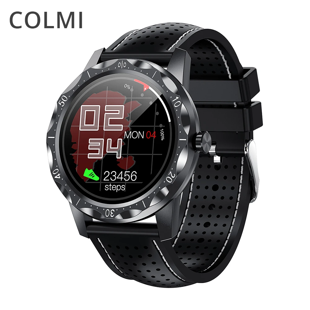 Colmi Sky 1 Plus 2021 Slimme Horloge Mannen IP68 Waterdichte Slaap Tracker  Sport Fitness Bluetooth Smartwatch Voor Android Ios Telefoon|Smart Watches|  - AliExpress