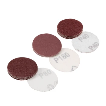 

uxcell 6-Holes Hook and Loop Sanding Discs Assortment 40-1500 Grits Flocking Sandpaper for Polishing Furniture etc.10/130pcs