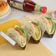 Кухонные аксессуары сэндвич держатель для завтрака мексиканский блинница держатель Taco держатель из нержавеющей стали контейнер для еды