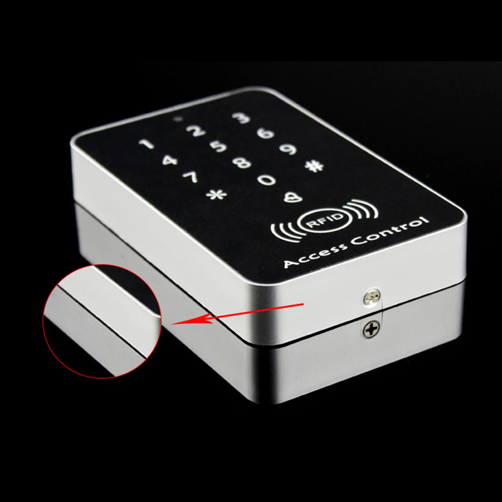 ID Система контроля доступа двери 125 кГц безопасность RFID карта Пароль Клавиатура с контроллером входа машина управления Лер клавиатура+ 5 брелоков