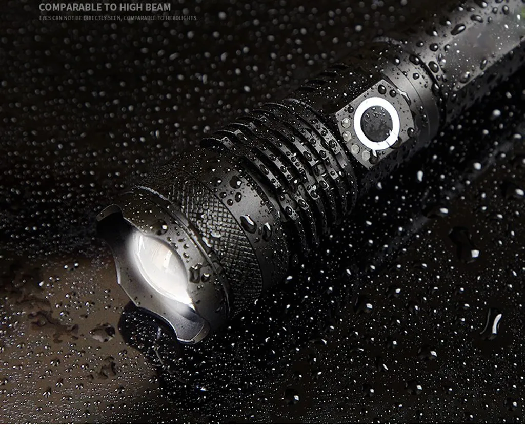 Белый 120000 люменов XLamp XHP70.2 самый мощный светодиодный фонарь с USB Zoom фонарь XHP70 XHP50 18650 26650 фонарик с перезаряжаемой батареей - Испускаемый цвет: Белый