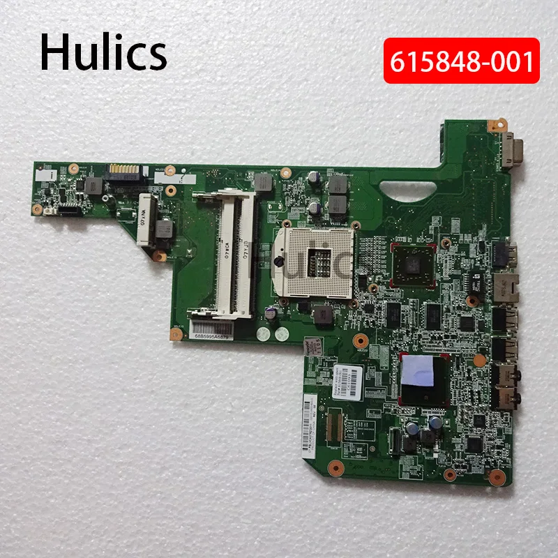 Hulics 615848-001 для hp Compaq G72 Материнская плата ноутбука HM55 DDR3 полностью протестирована