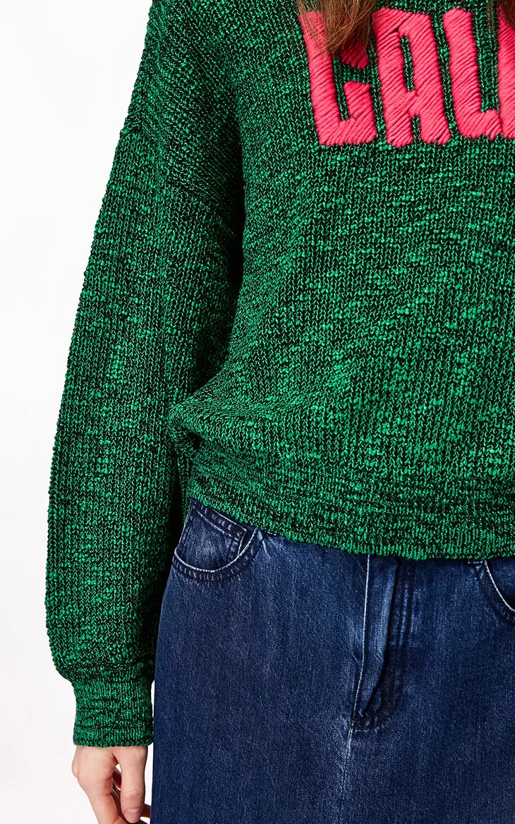Только Осенние новые свободные свитера с буквами | 118313529