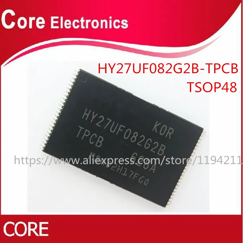 100 шт./лот HY27UF082G2B TPCB TSOP48 NAND Flash лучшее качество|Интегральные схемы| |