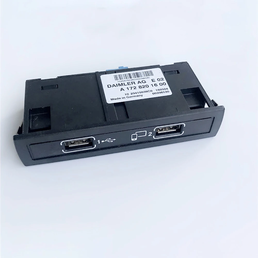 X1PCS A1728201600 USB разъем Carplay интерфейс для Mercedes A200 B200 CLA200 GLA200 CLS GLE43 usb-хаб интегрированный линейный интерфейс