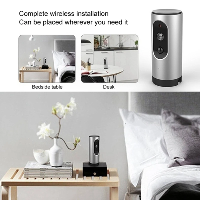 Low-Power Wireless Battery Smart Camera Supports Night Vision 360-Degree Wireless Wifi Surveillance Camera