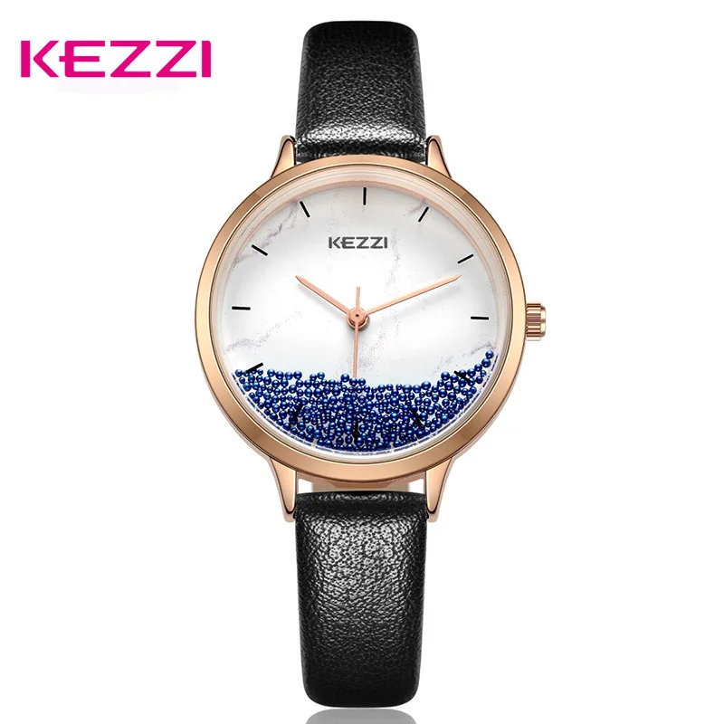 

NO.2 Women's Wristwatch Creative Quartz Watch Fashion Sandpaper Ball Watch Casual Waterproof Leather Watches Relogio Feminino