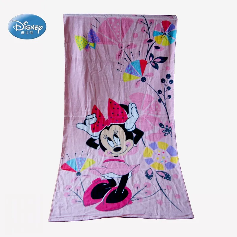 Disney-Light-Pink-Minnie-Mouse-Princess-Kids-Boys-Girls-Bath-Pool-Beach-Towel-Super-Soft-Absorbent