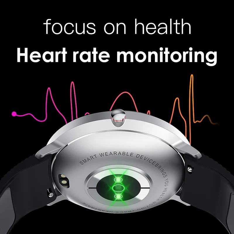 L10 новейшие умные часы 1,3 дюймов цветной экран IP68 Водонепроницаемые Смарт-часы монитор сердечного ритма ЭКГ кислородный фитнес-трекер для Iphone