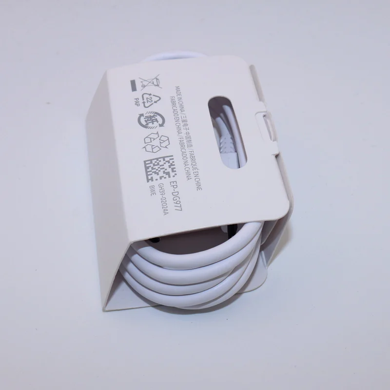 Only White Cable Samsung Супер быстрая зарядка настенное зарядное устройство EP-TA800 для samsung GALAXY Note10 Note10 plus S10 5G S10 Plus S10Plus 5G - Тип штекера: Only White Cable