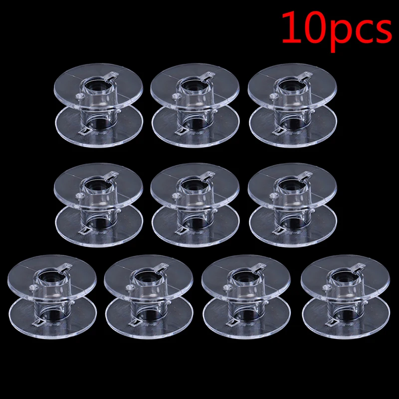 

Hot Selling Plastic Case Storage Box Sewing 10/50Pcs Sewing Machine Bobbins