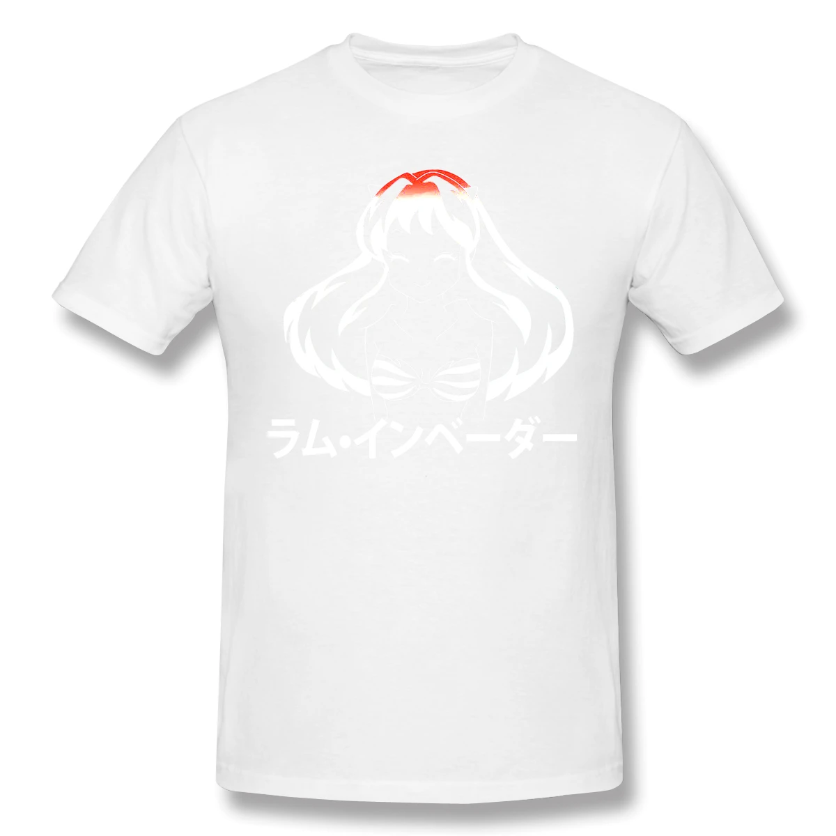 Черная футболка LAMU Inuyasha homme футболки с короткими рукавами|Футболки| |