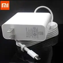 Xiao mi USB-C зарядное устройство 45 Вт 65 Вт QC 3,0 USB штекер type C кабель адаптер mi Phone laptop air PRO 12,5 13,3 15,6 PD 2,0 Быстрая зарядка