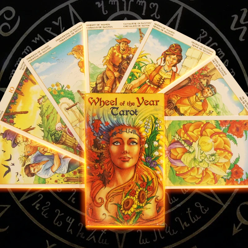 Entertainment Creative Tarot Oracle Card Divination Fate Card deck Entertainment Full English Tarots With Electronic Manaul Gift 2022 new arrive creative tarot high quality entertainment tarots deck oracle card table game divination fate playing card