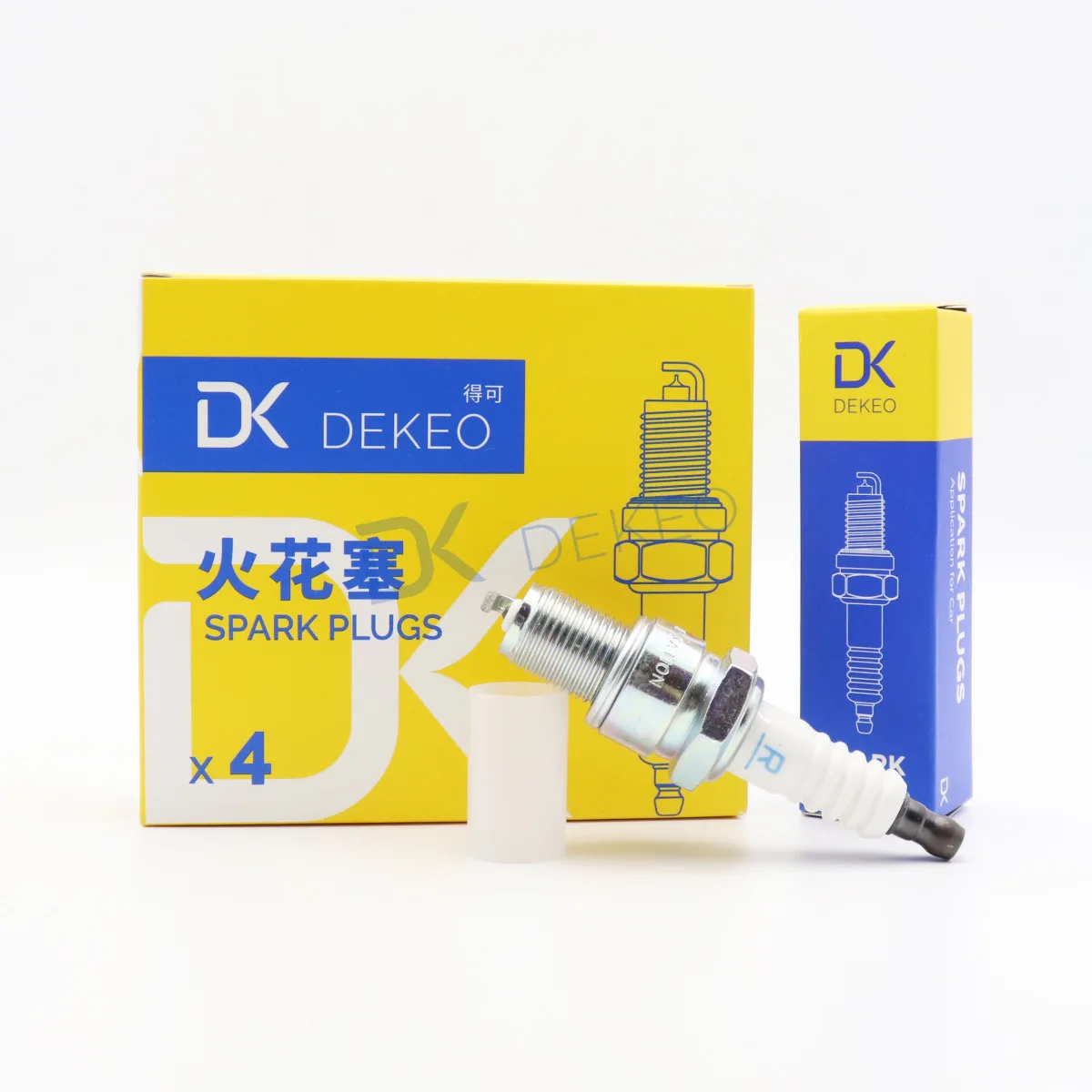 Dekeo Spark Plug Fit For Kia Optima Ex Lx Se Forhyundai Santa Fe Base