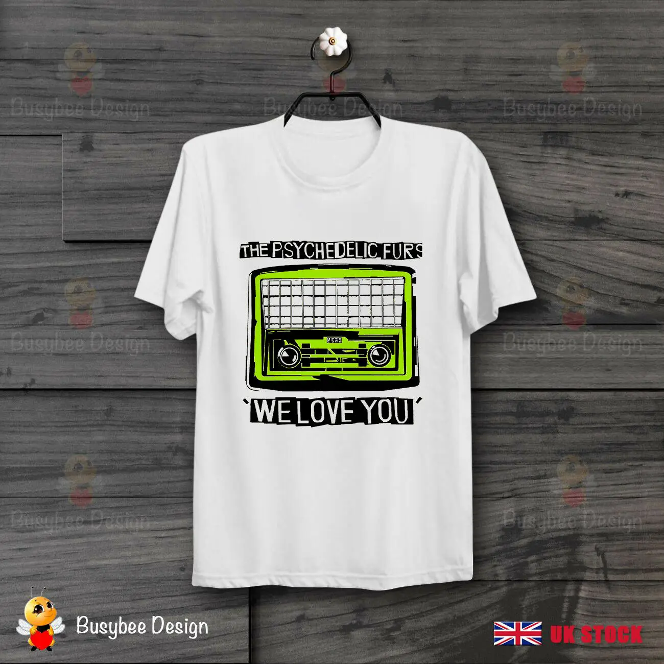 

The Psychedelic Furs We Love You Rock Punk 80s Cool T Shirt B299